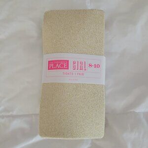 The Children's Place NWT Gold Tights 8-10